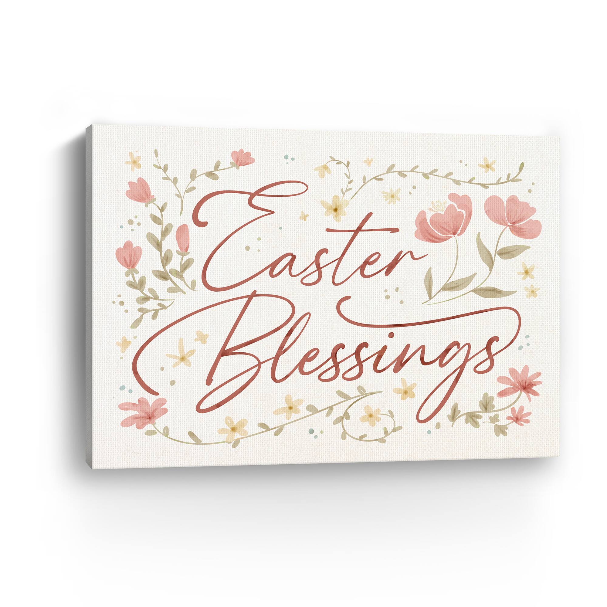 Lumaprints Easter blessings Canvas Giclée Art